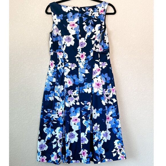 Ralph Lauren Shift Floral Sleeveless Dress with Pockets Size 8 - Picture 6 of 7